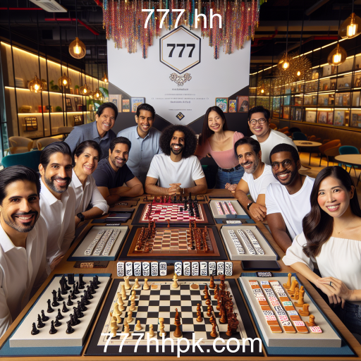 Descubra a Diversão dos Jogos de Mesa no 777 hh
